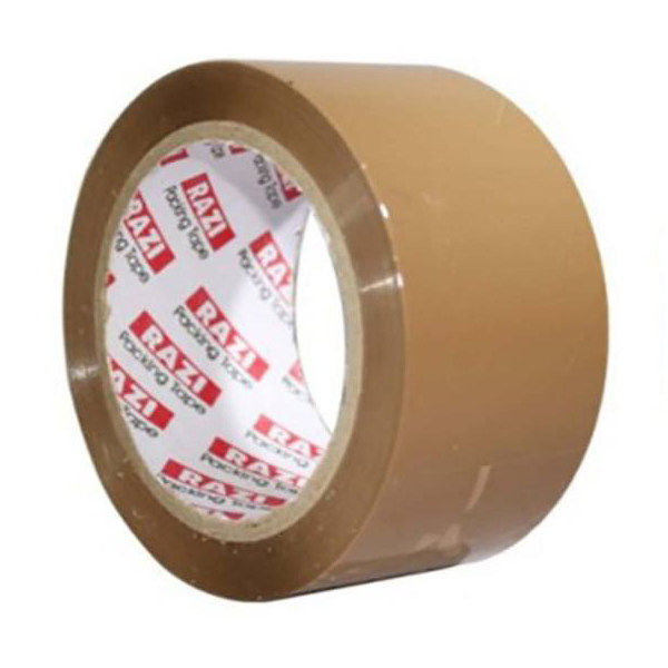 چسب پهن رازی مدل  packing tape عرض 5 سانتی متر  بسته 120 عددی